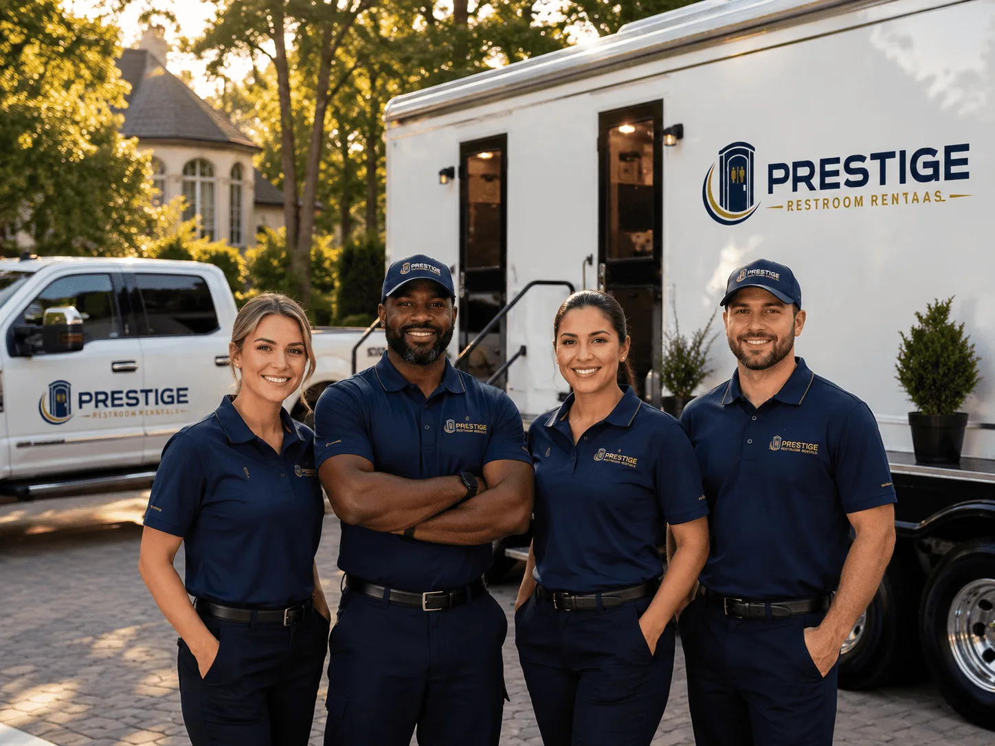 Trusted Luxury Portable Restrooms company in Mccool, MS